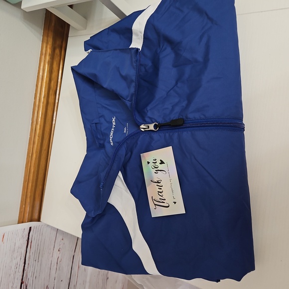 NWOT SPORT-TEK 1/2-ZIP WIND SHIRT SIZE 2XL - Picture 14 of 14